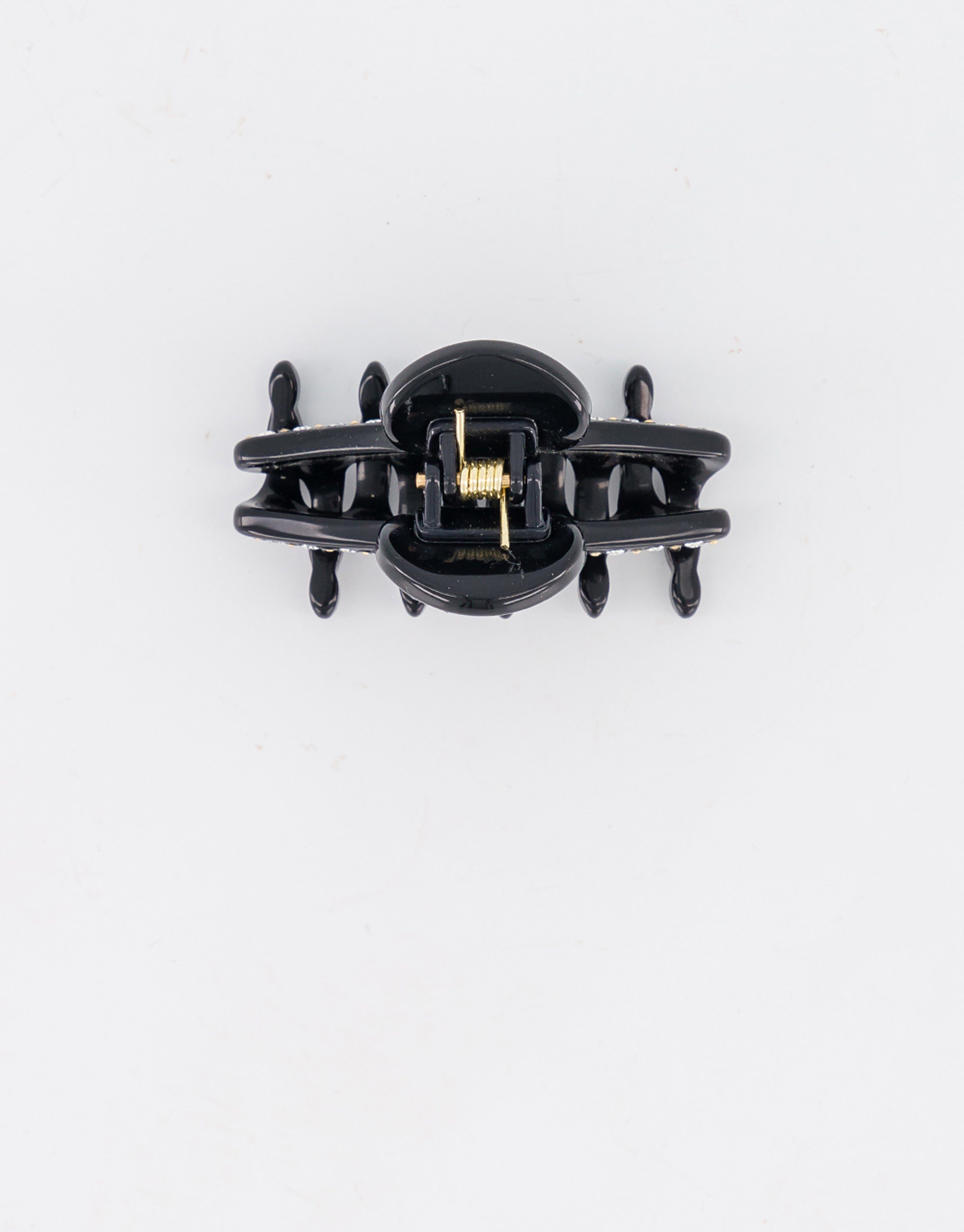 ALEXANDRE DE PARIS Raspail Acetate Strass Small Hair Claw Clip