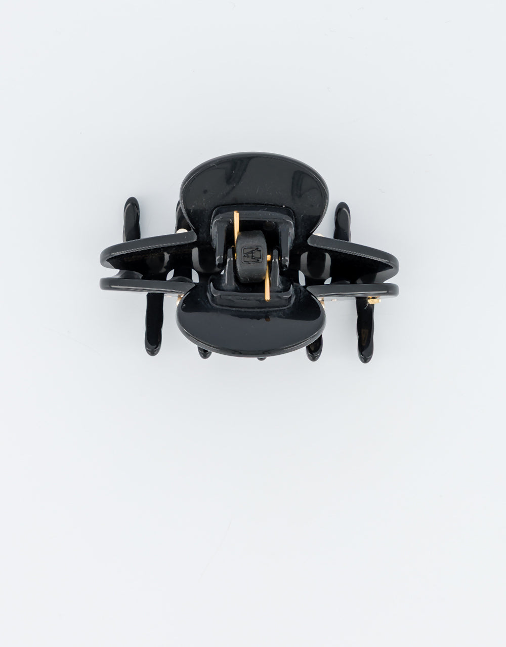 ALEXANDRE DE PARIS En Pamoison Strass Acetate and Pearls Hair Claw Clip