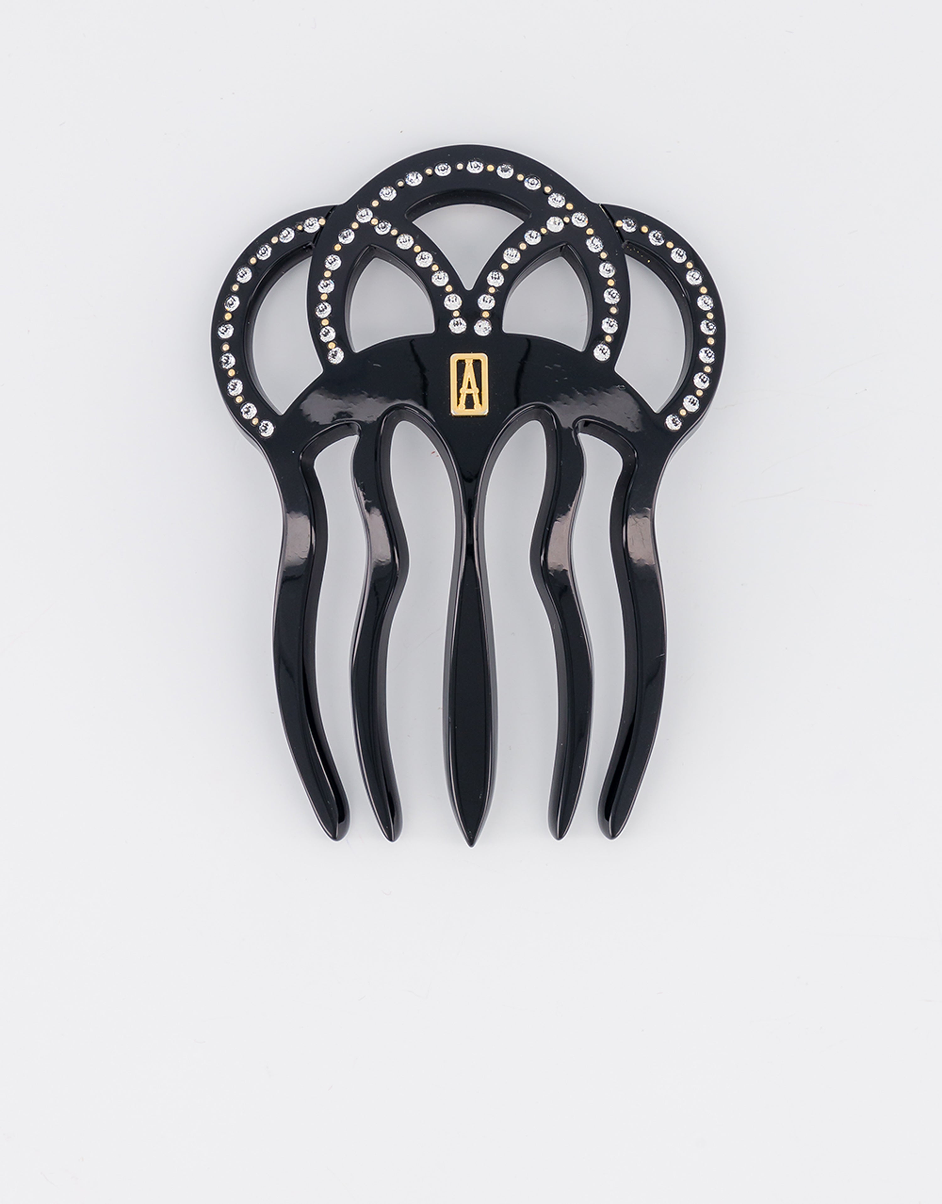 ALEXANDRE DE PARIS Extase Acetate and Crystals Hair Fork
