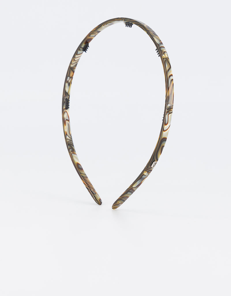ALEXANDRE DE PARIS Louvre Thin Acetate Headband