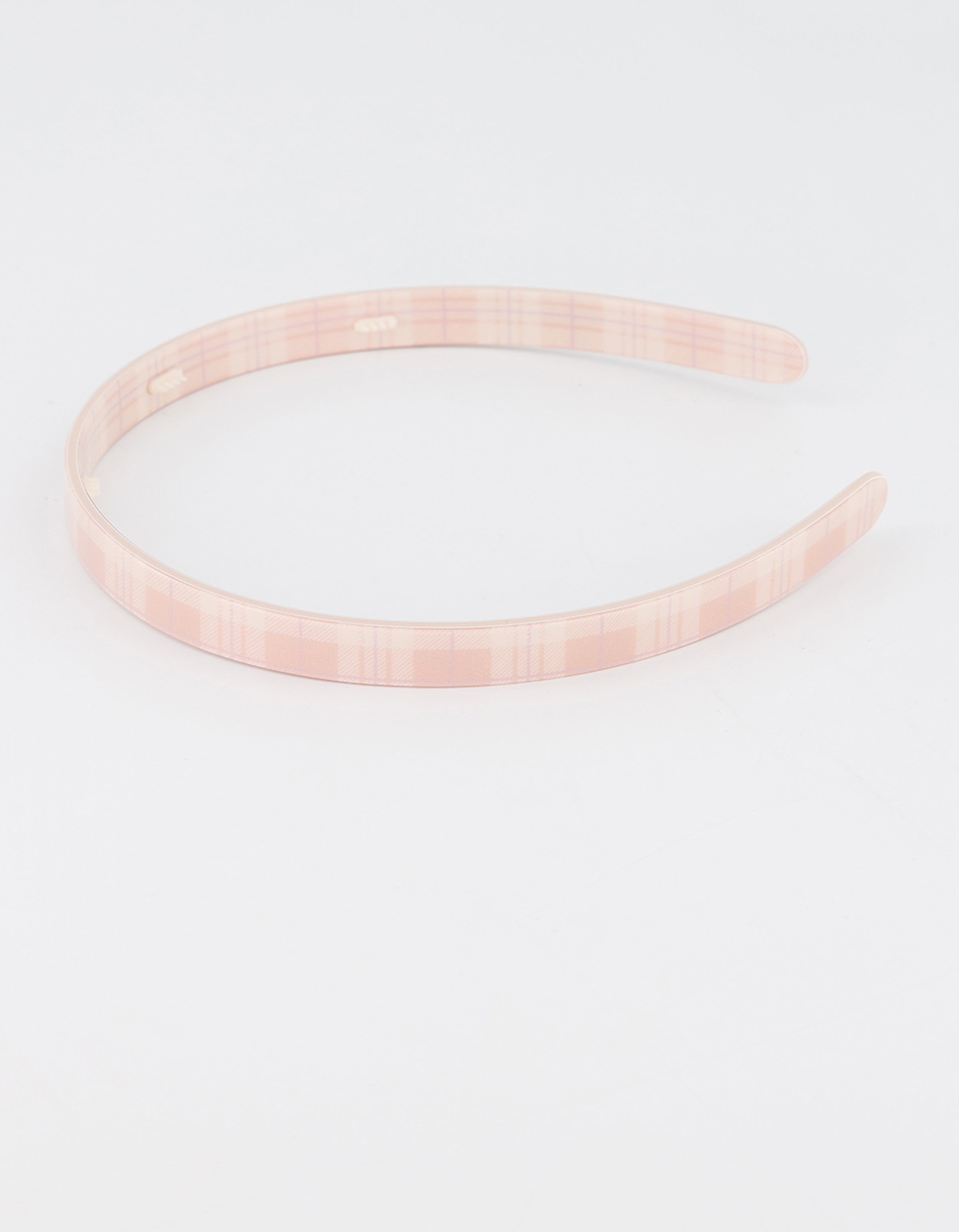 ALEXANDRE DE PARIS Plaid Acetate Headband