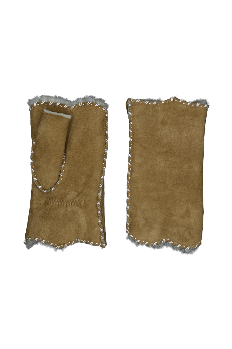 AGNELLE Alix Shearling Fingerless Mitten