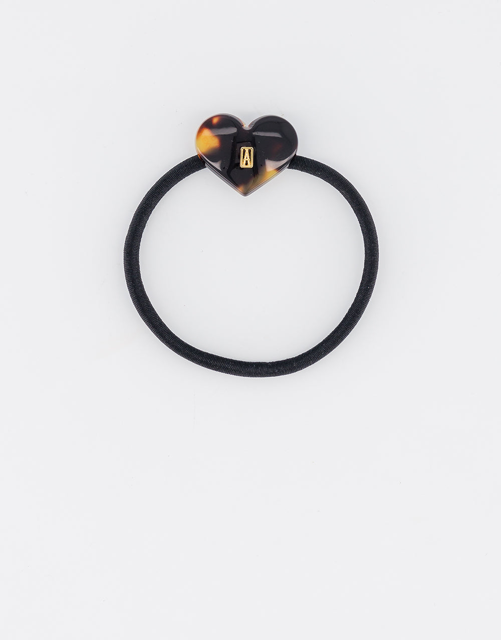 ALEXANDRE DE PARIS Pantin Heart Acetate Hair Tie