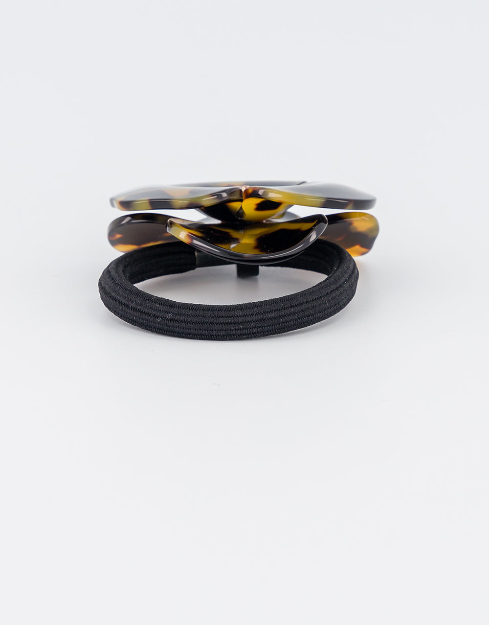ALEXANDRE DE PARIS Camelia Acetate Hair Tie