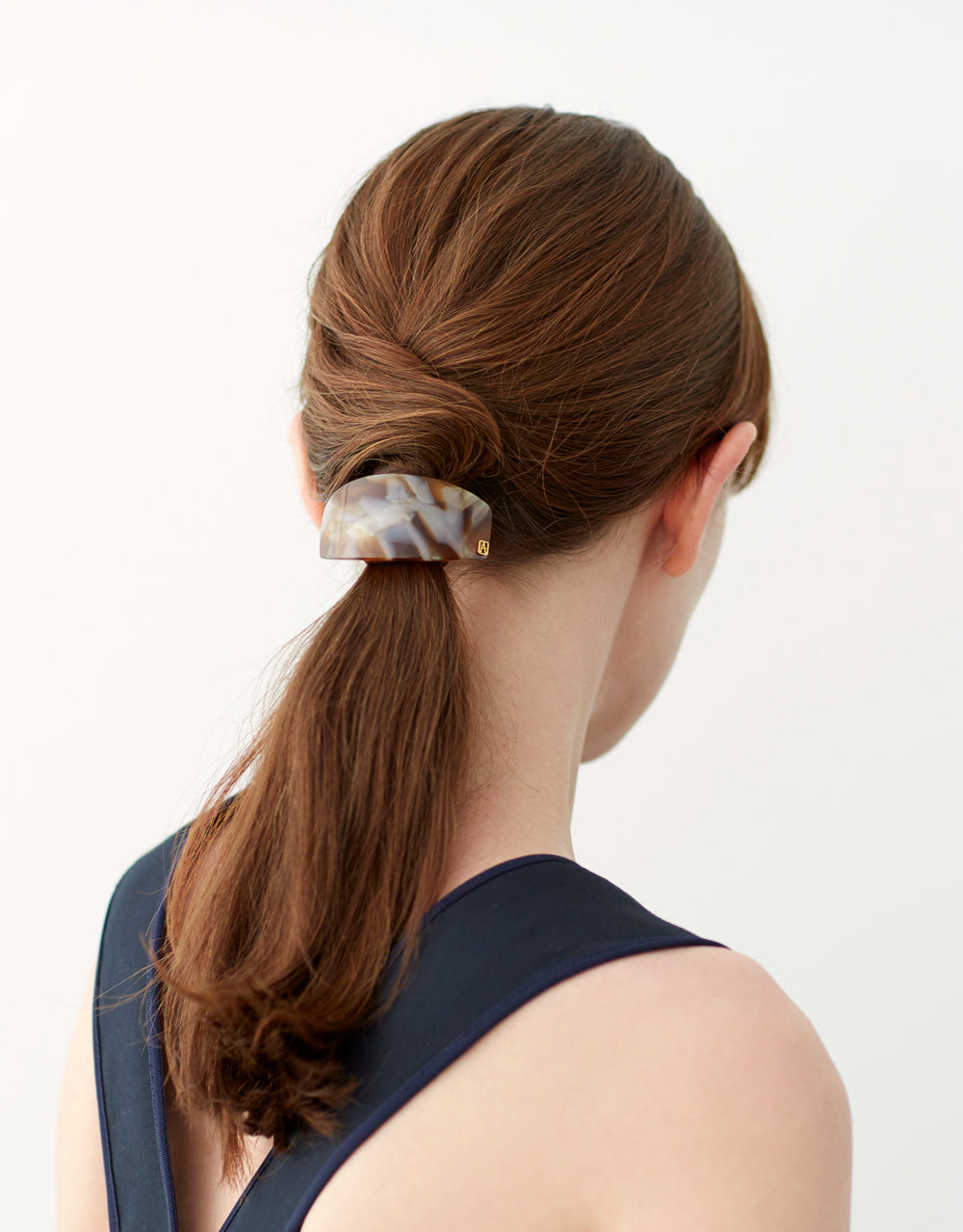 ALEXANDRE DE PARIS Pont Marie Acetate Ponytail Holder