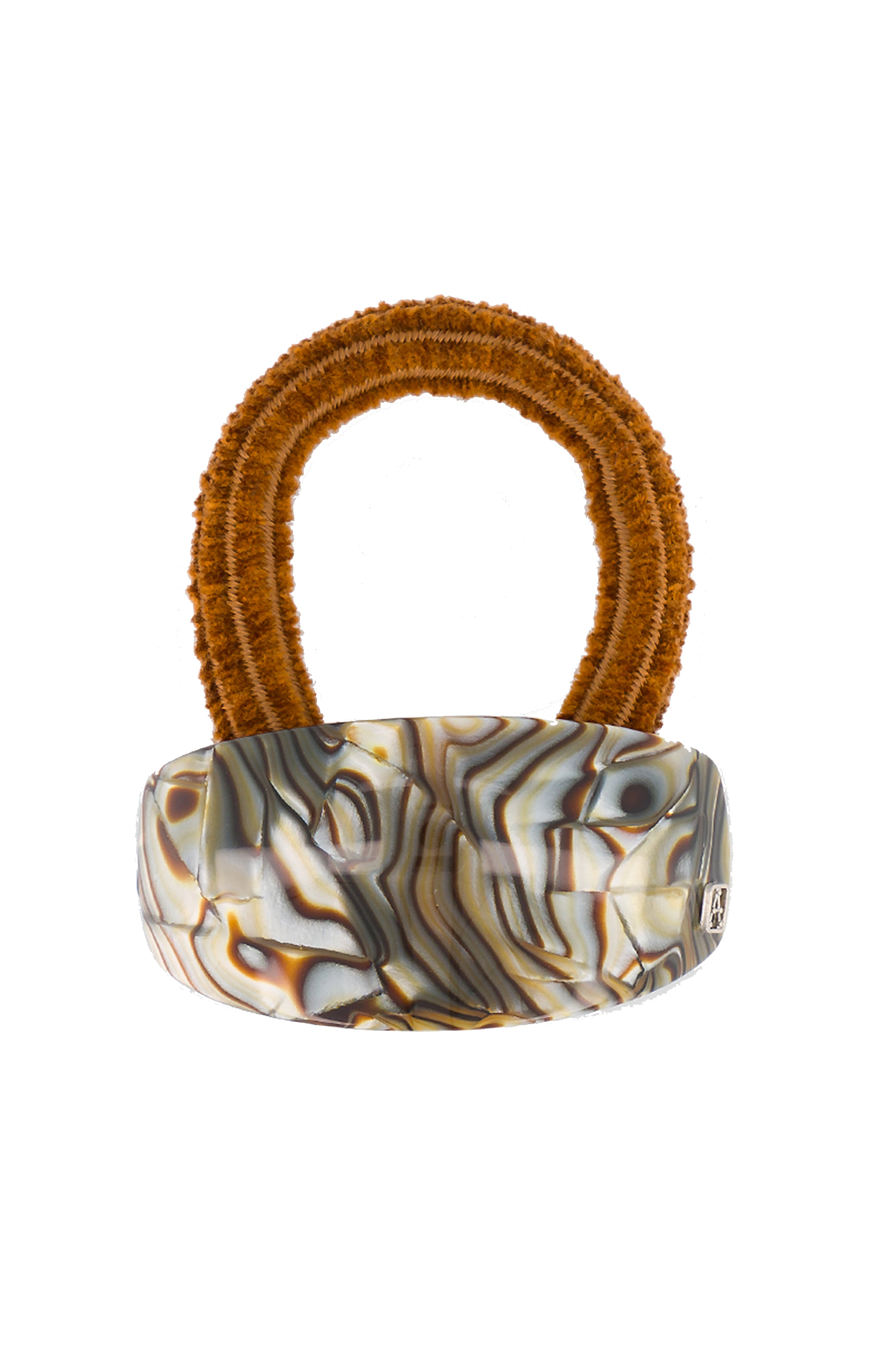 ALEXANDRE DE PARIS Pont Marie Acetate Ponytail Holder