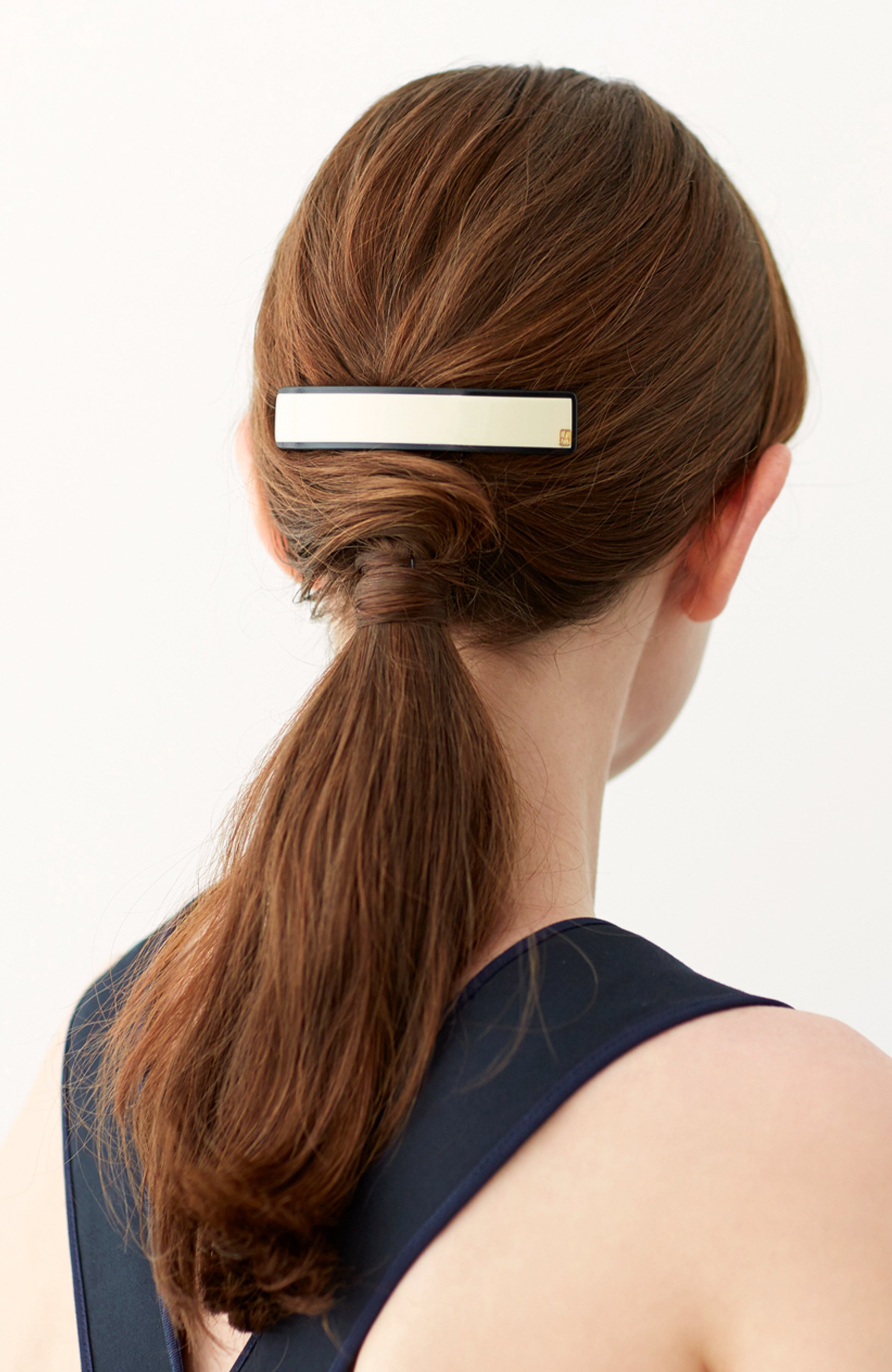 ALEXANDRE DE PARIS Saint Honore Acetate Ponytail Barette