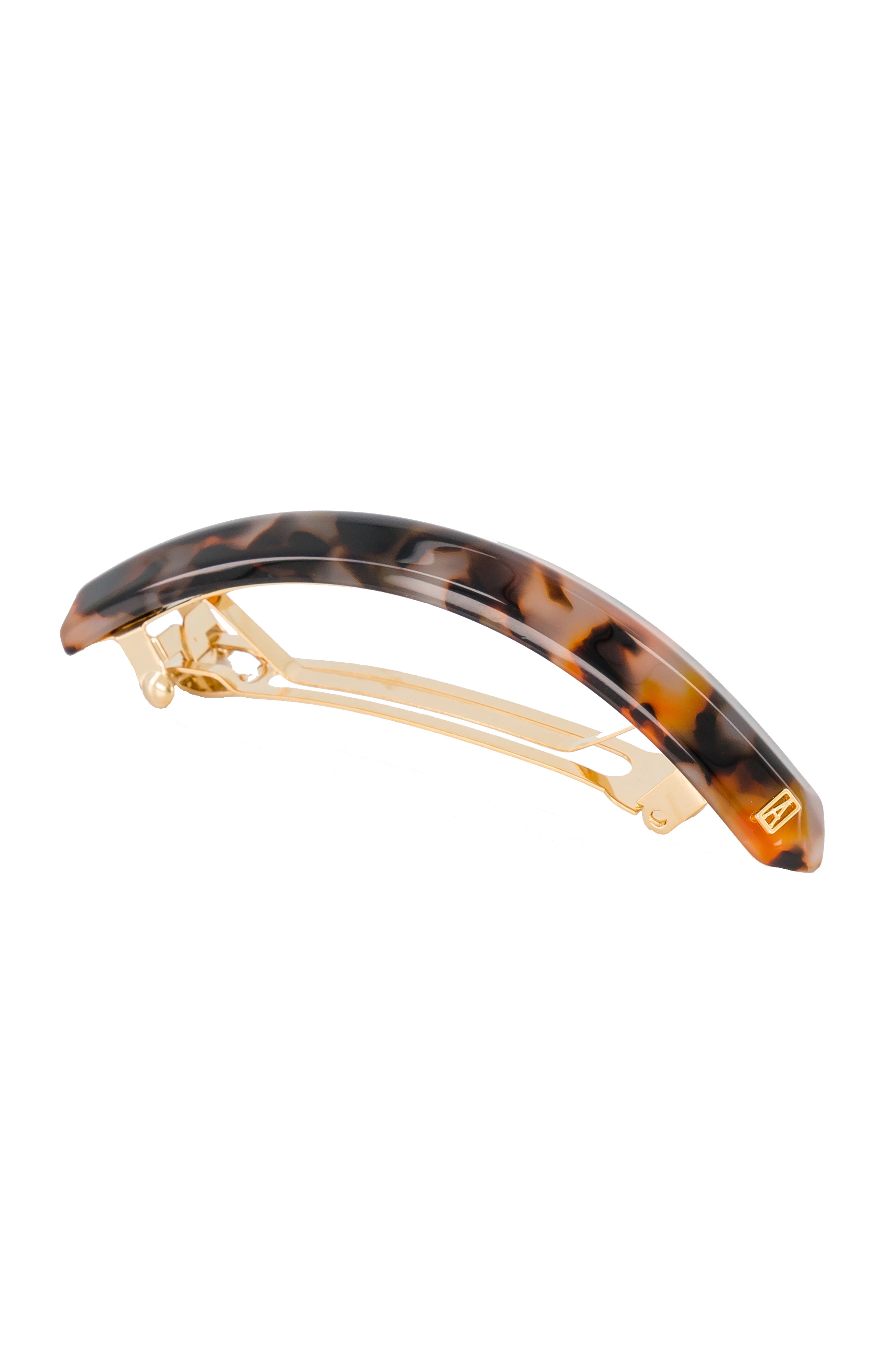 ALEXANDRE DE PARIS tortoise acetate barette
