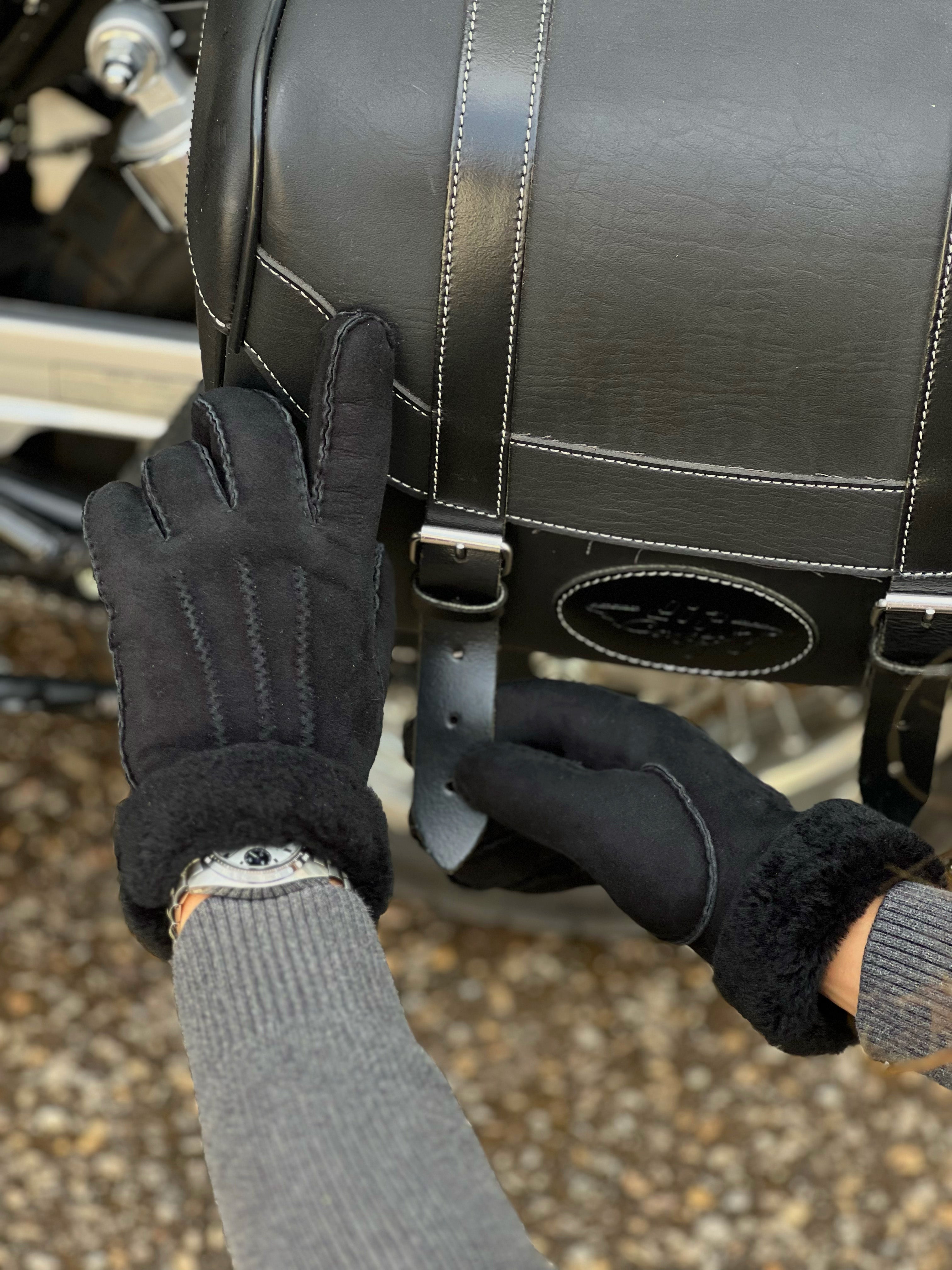 AGNELLE Arnaud Shearling Men Gloves