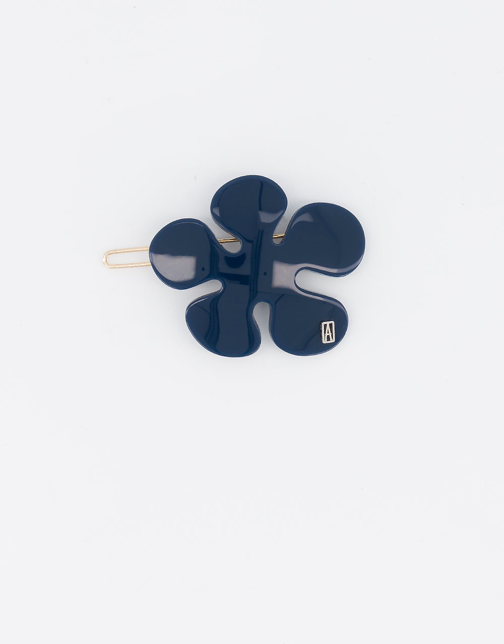 ALEXANDRE DE PARIS Classic Flower Acetate Side Barrette