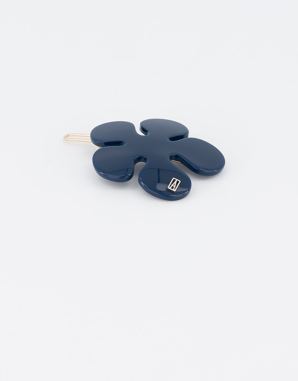 ALEXANDRE DE PARIS Classic Flower Acetate Side Barrette