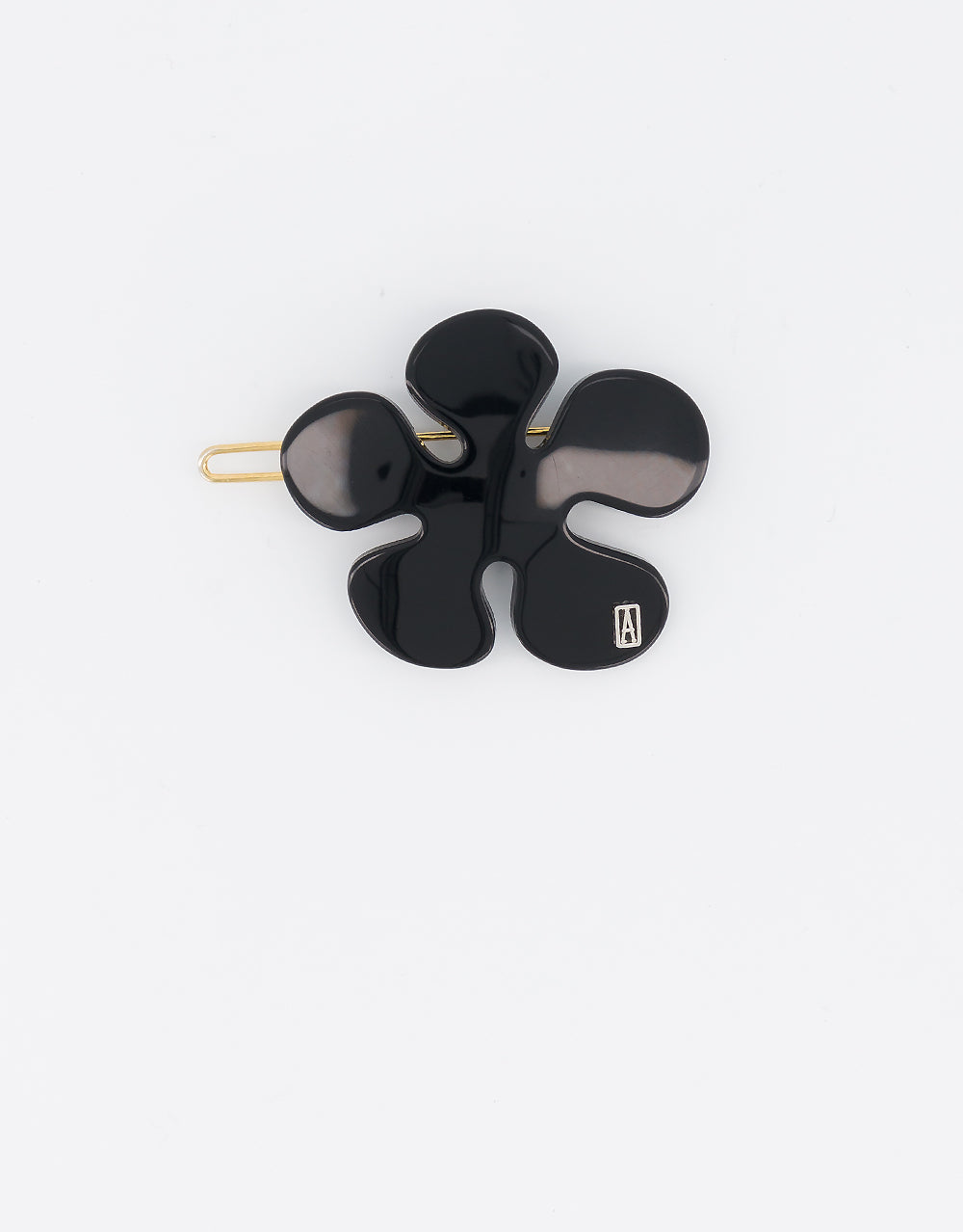 ALEXANDRE DE PARIS Classic Flower Acetate Side Barrette