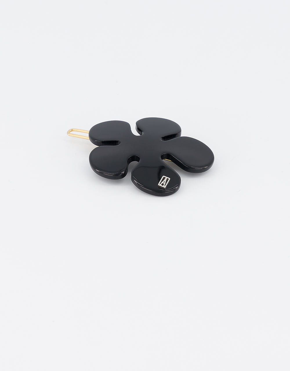 ALEXANDRE DE PARIS Classic Flower Acetate Side Barrette