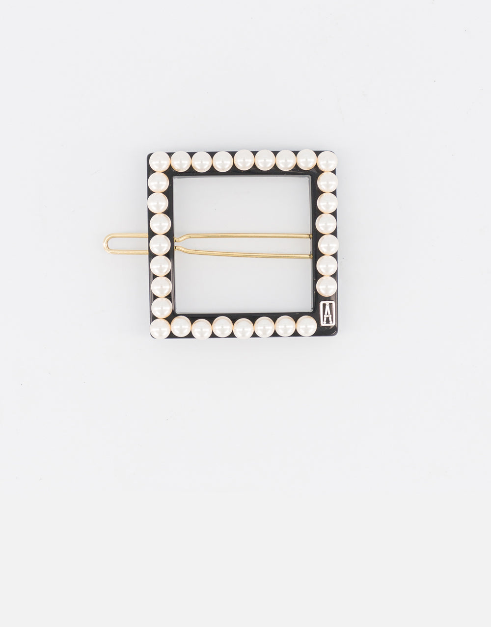 ALEXANDRE DE PARIS pearl side barrette