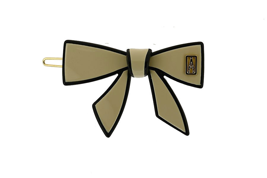 ALEXANDRE DE PARIS Affinite Bow Side Barette