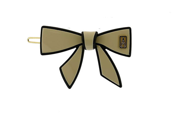 ALEXANDRE DE PARIS Affinite Bow Side Barette