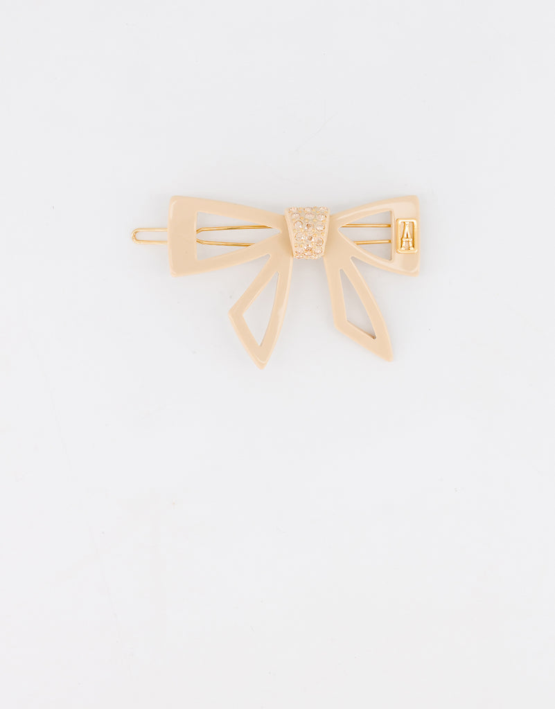 ALEXANDRE DE PARIS A L'Infini Acetate Bow Side Hair Clip