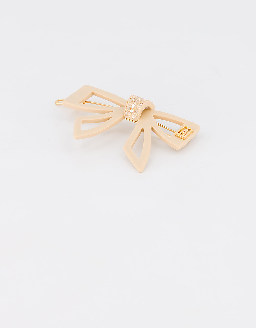 ALEXANDRE DE PARIS A L'Infini Acetate Bow Side Hair Clip