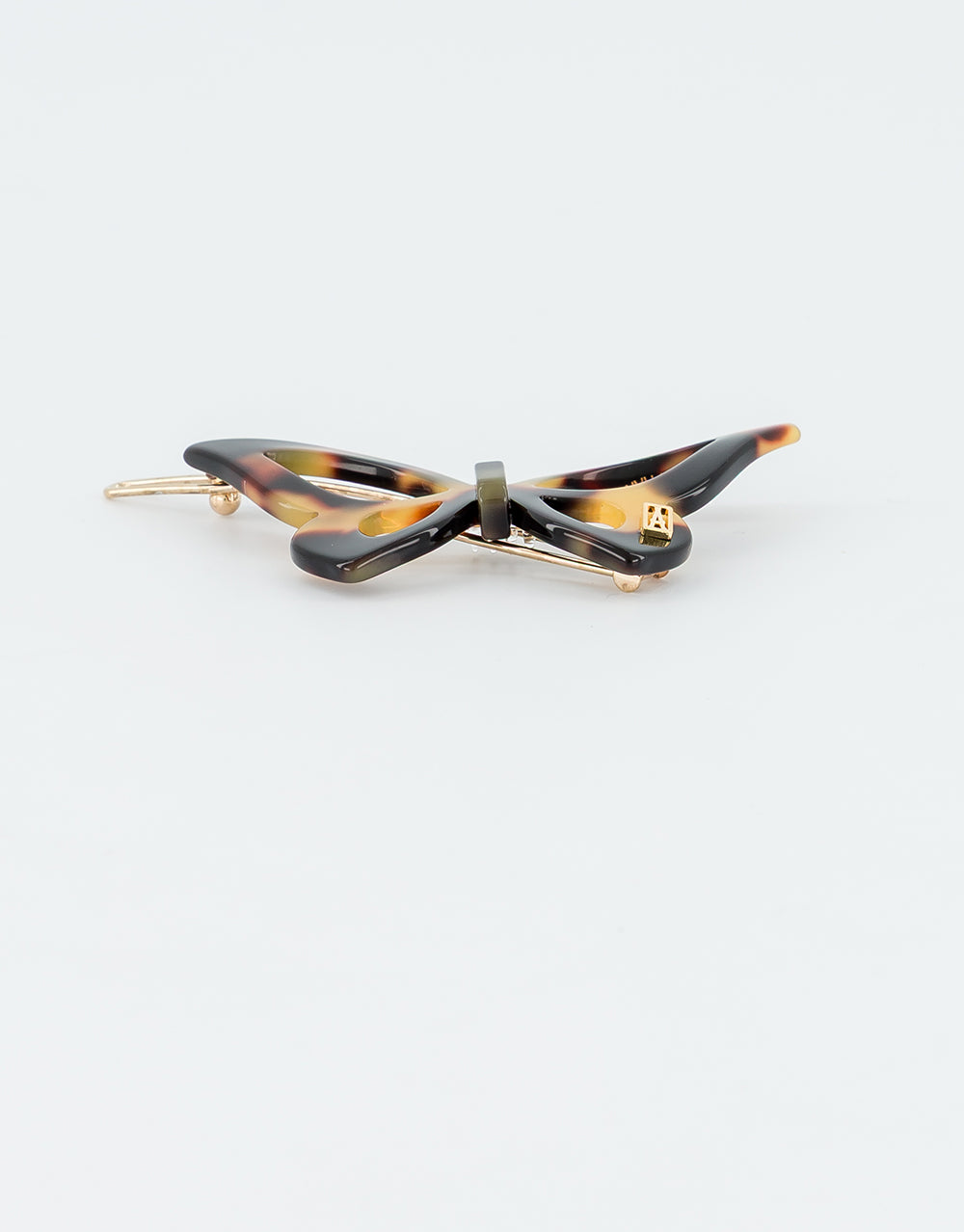 ALEXANDRE DE PARIS Lilas Butterfly Acetate Side Barrette
