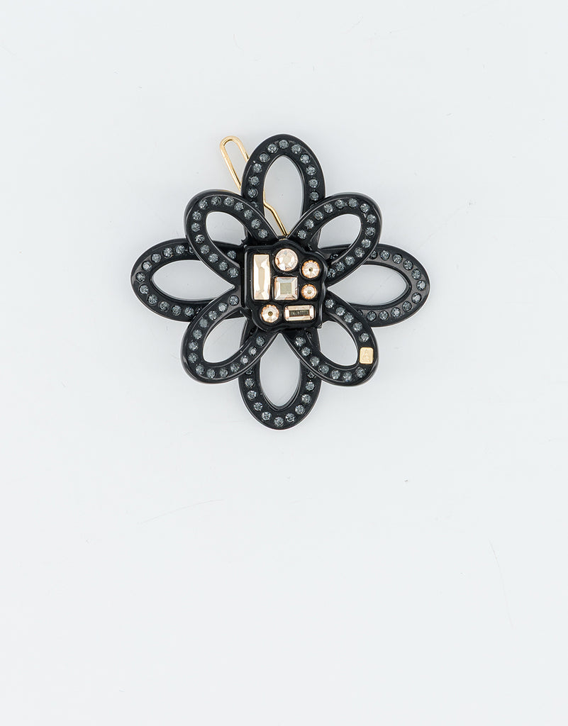 ALEXANDRE DE PARIS Tango Strass Side Barette