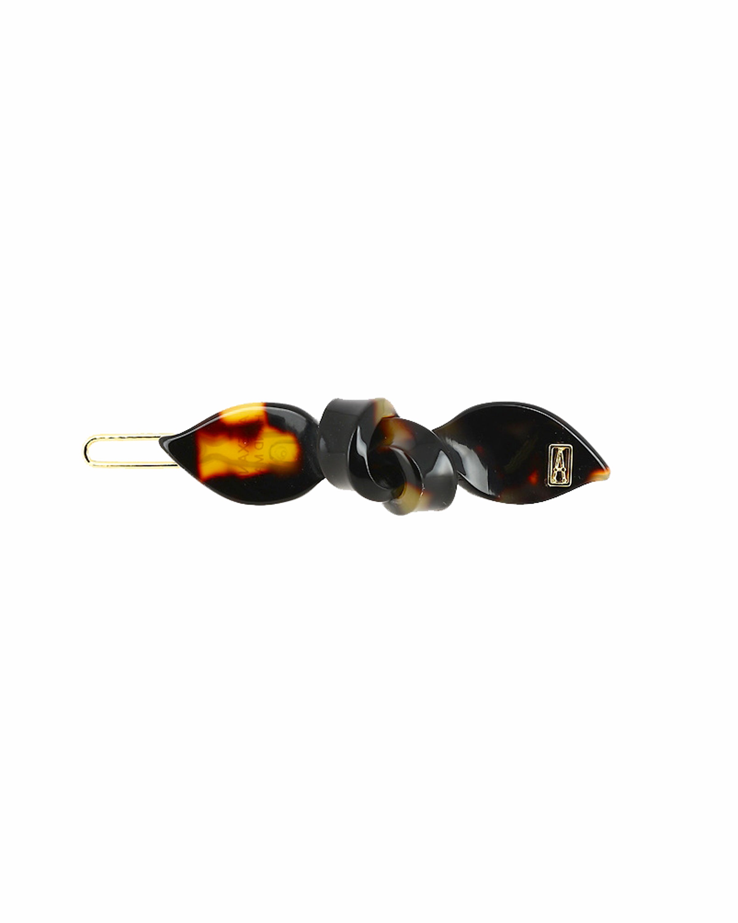 ALEXANDRE DE PARIS Twisted Bow Side Barrette
