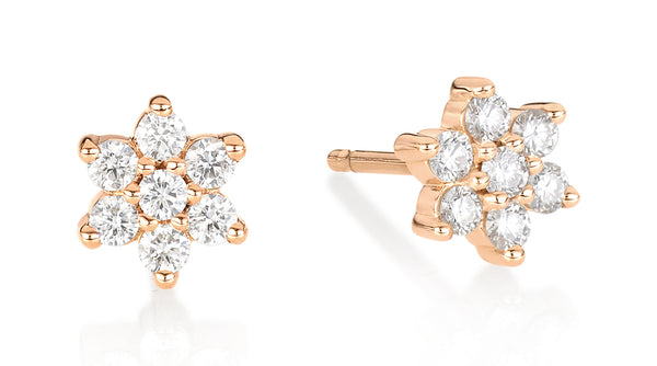 GINETTE NY Diamond star studs