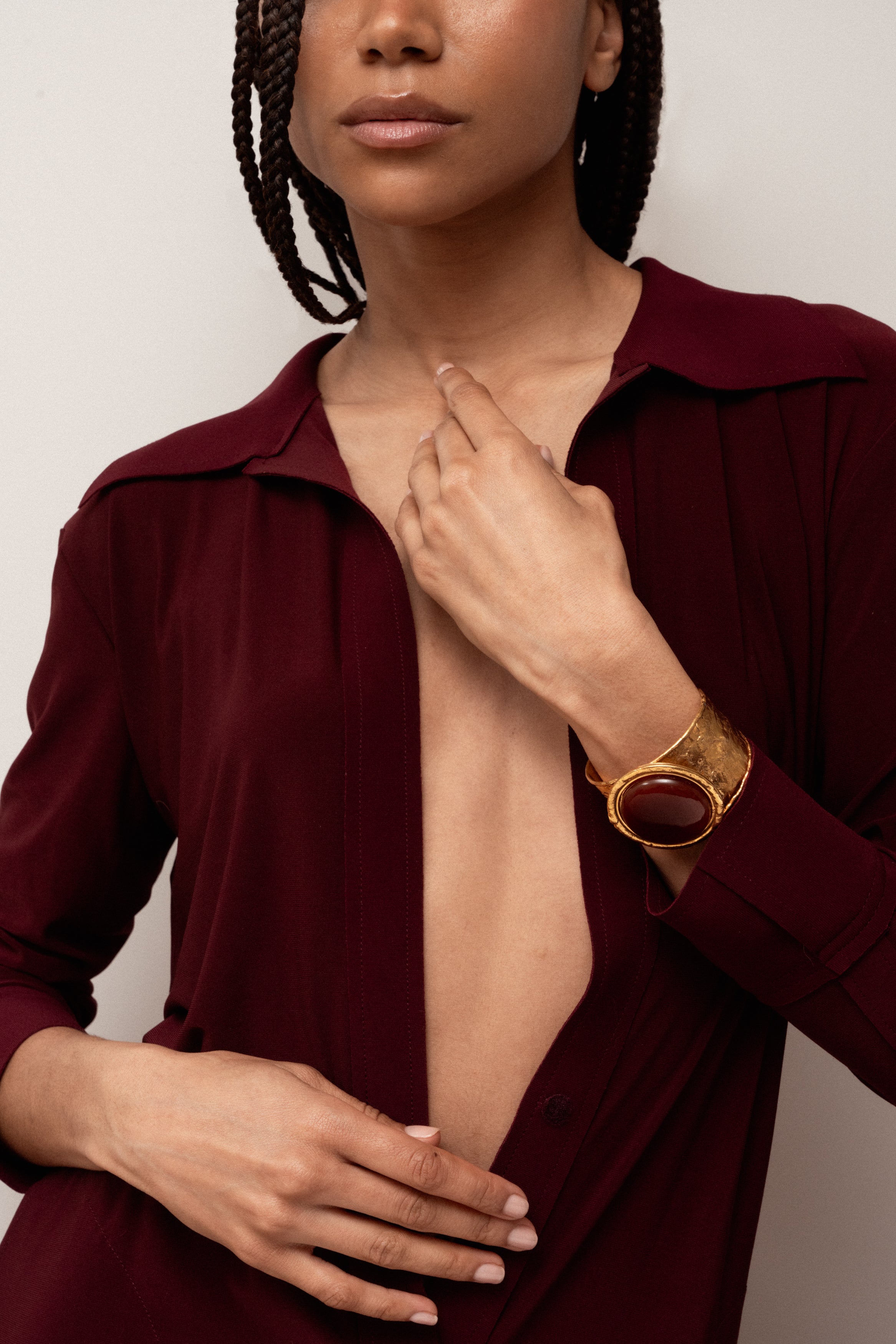 SYLVIA TOLEDANO Sphere Cornaline Cuff