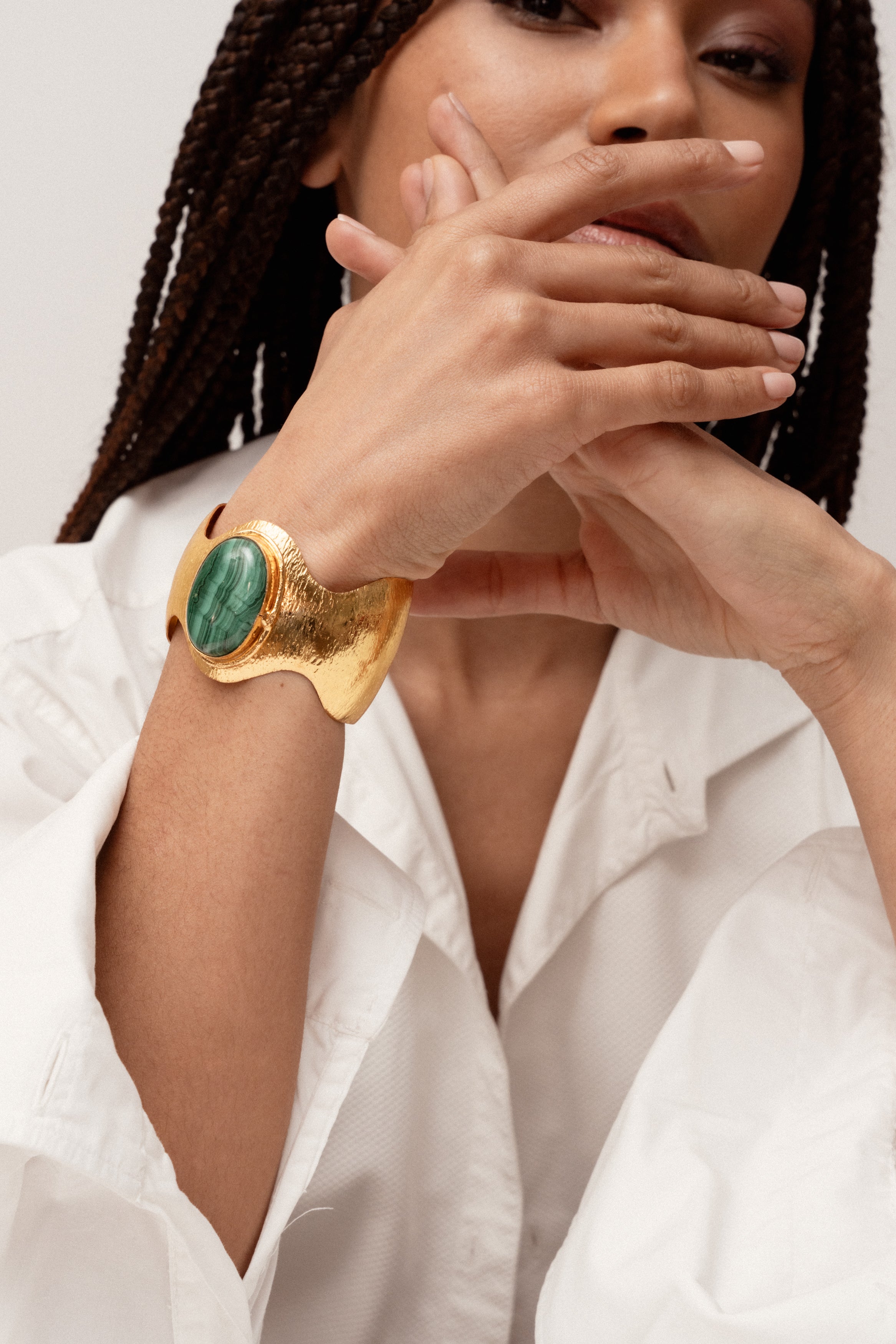 SYLVIA TOLEDANO Batwoman Malachite Cuff