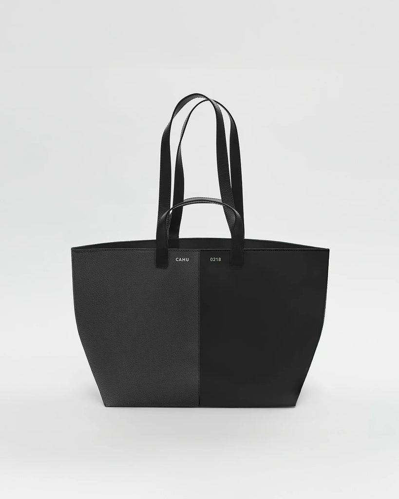 Cahu-Paris Le Pratique Leather and Canvas XM Handbag