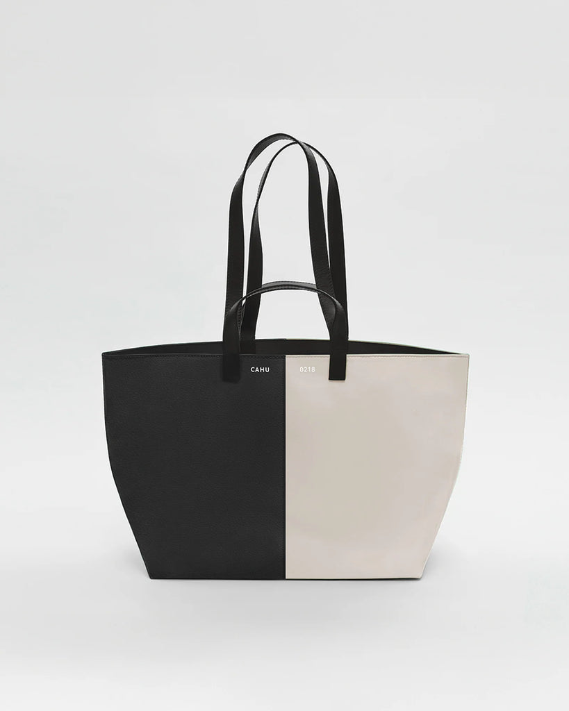 Cahu-Paris Le Pratique Leather and Canvas XM Handbag
