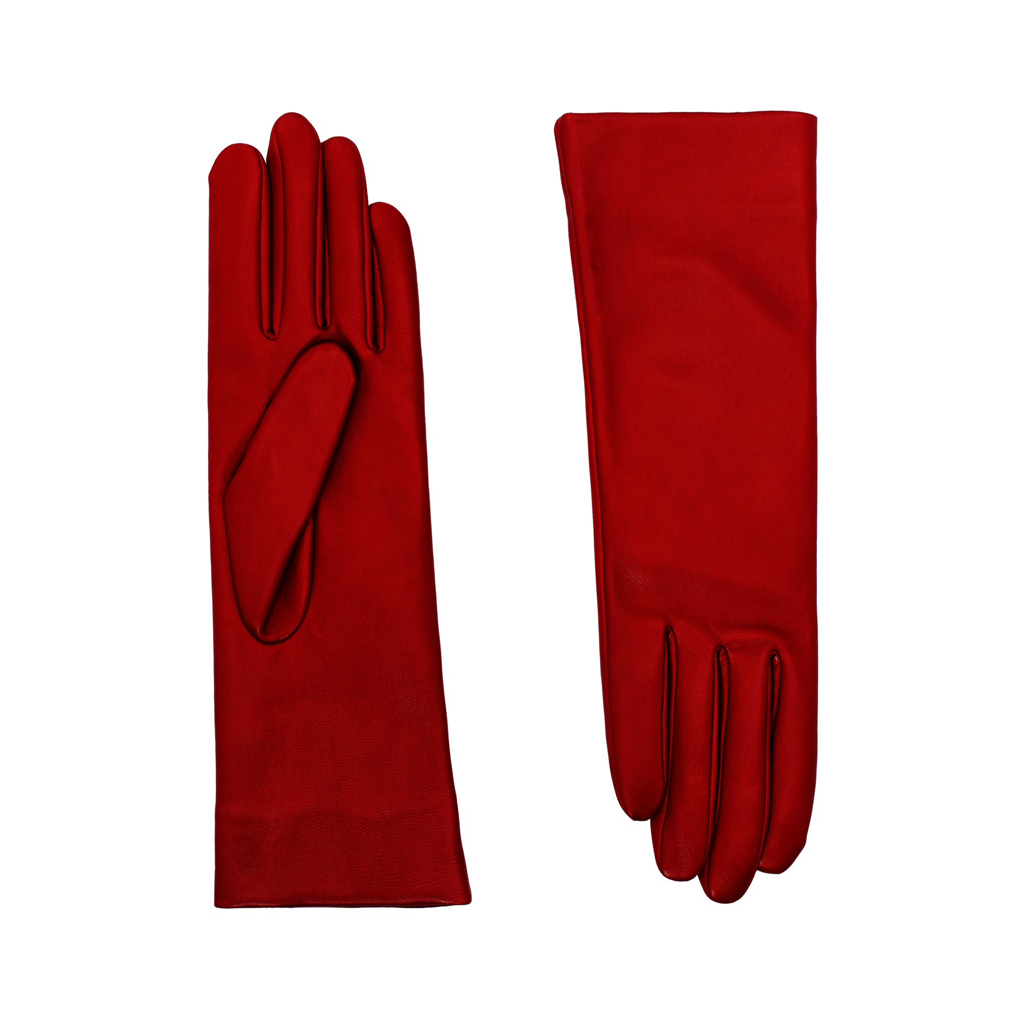 AGNELLE Christina Lambskin Glove Lined in Cashmere