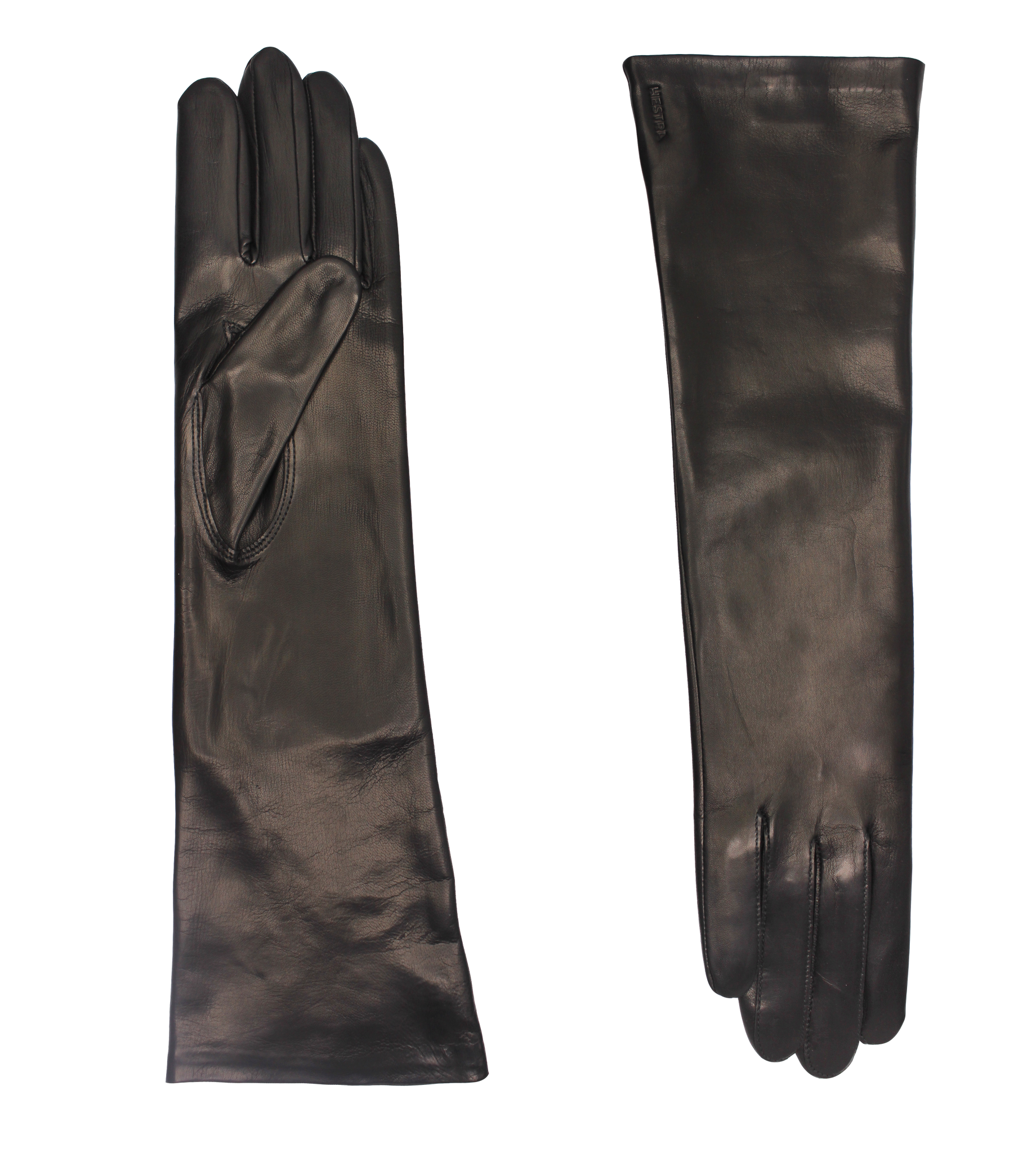 AGNELLE Christina Lambskin Glove Lined in Cashmere