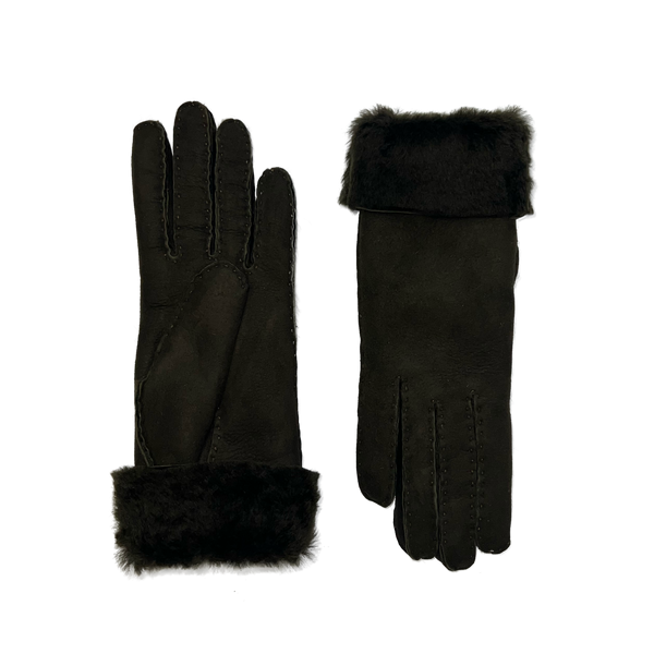 AGNELLE Denise Shearling Gloves