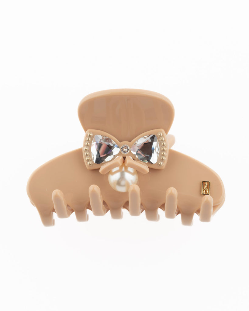 ALEXANDRE DE PARIS Boheme Pearl Small Hair Clip