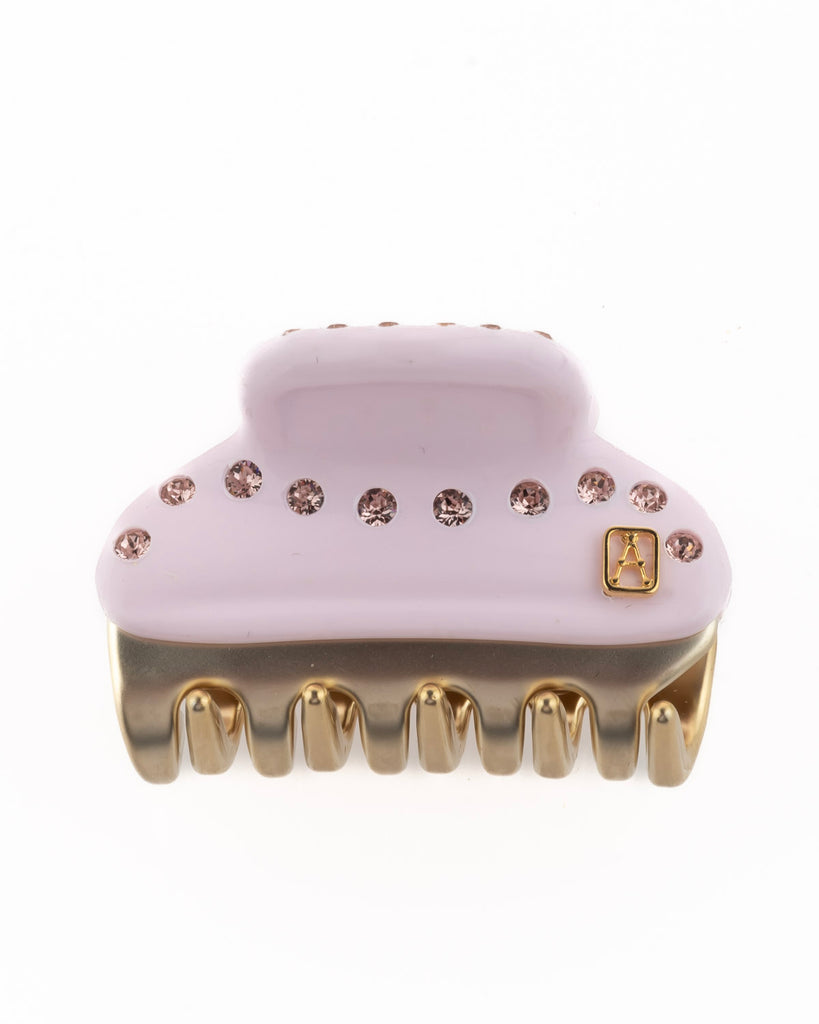 ALEXANDRE DE PARIS Vendome Small Rose Crystal Hair Claw Clip