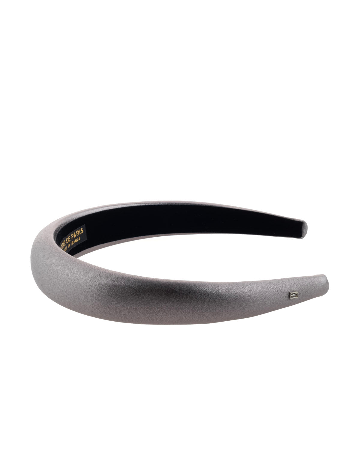 ALEXANDRE DE PARIS Metallic Leather Headband