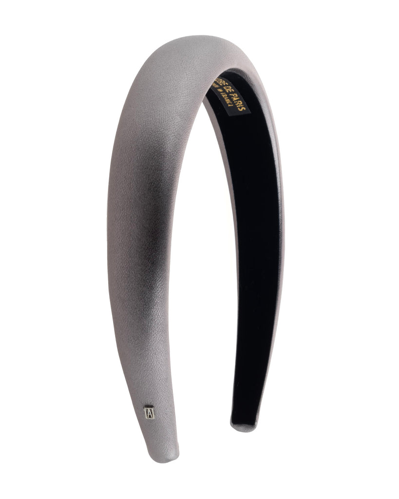 ALEXANDRE DE PARIS Metallic Leather Headband