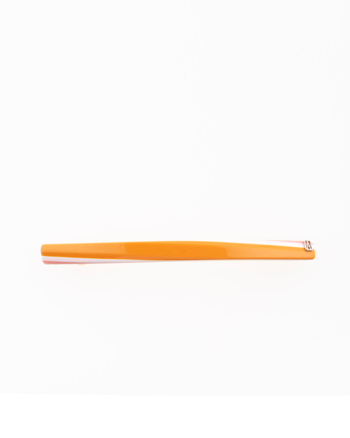 ALEXANDRE DE PARIS Thin Stripes Acetate Barrette