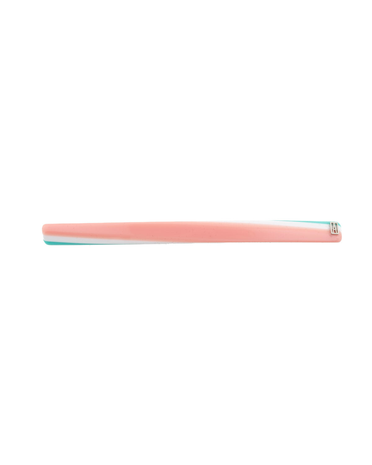 ALEXANDRE DE PARIS Thin Stripes Acetate Barrette