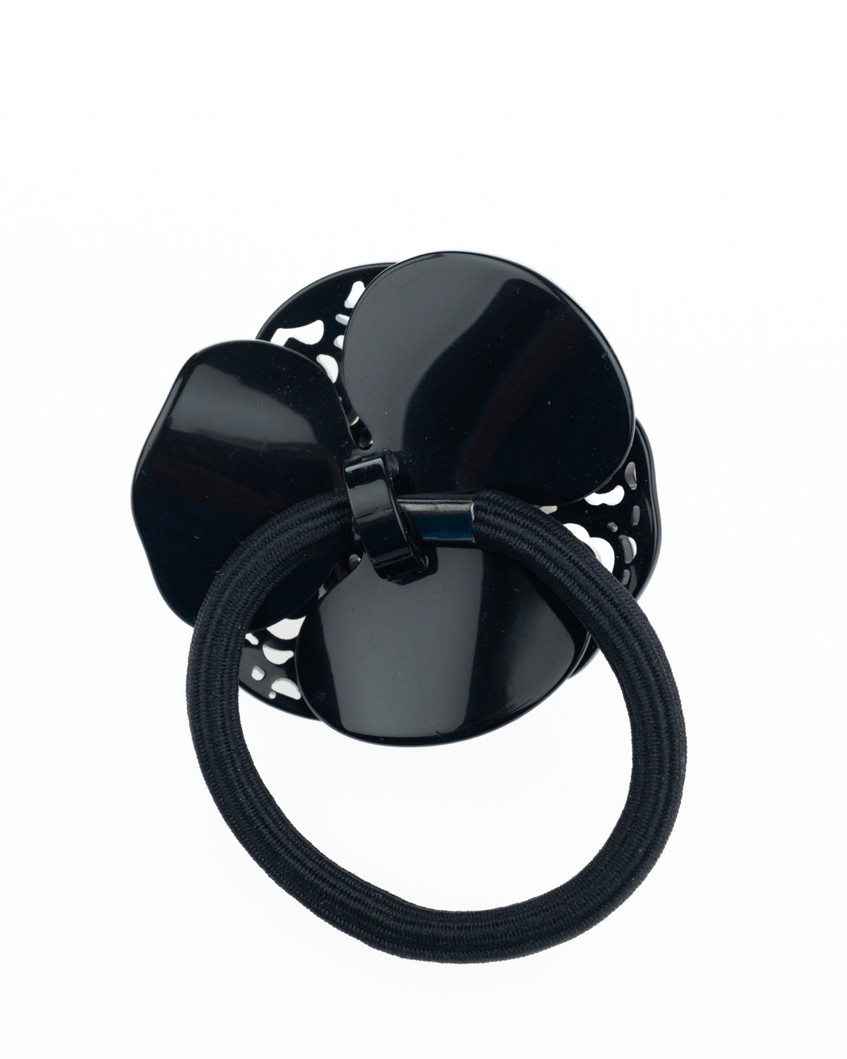 ALEXANDRE DE PARIS Cite Fleurie Camelia Acetate Hair Tie