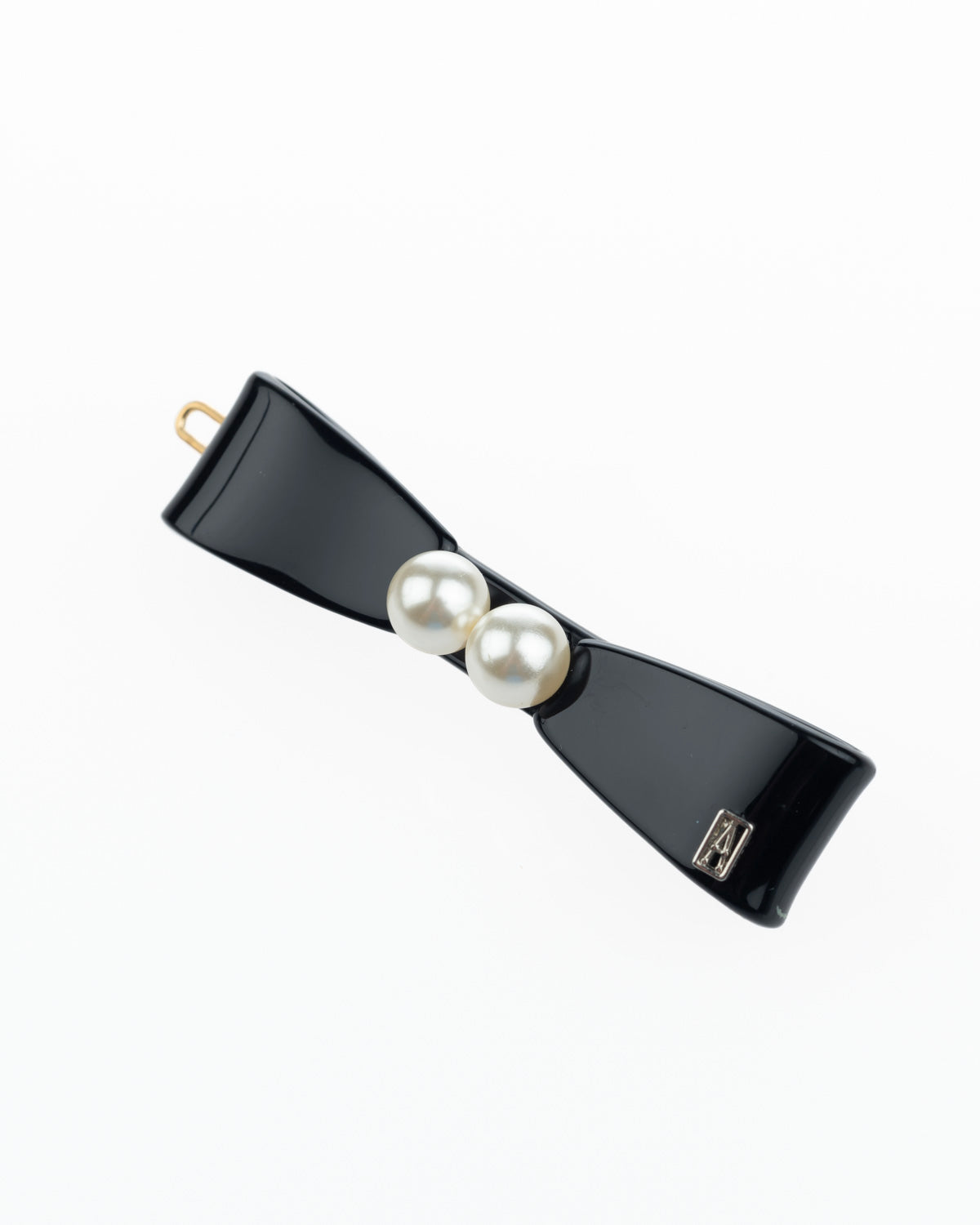 ALEXANDRE DE PARIS Champs Elysees Acetate and Pearl Side Barrette