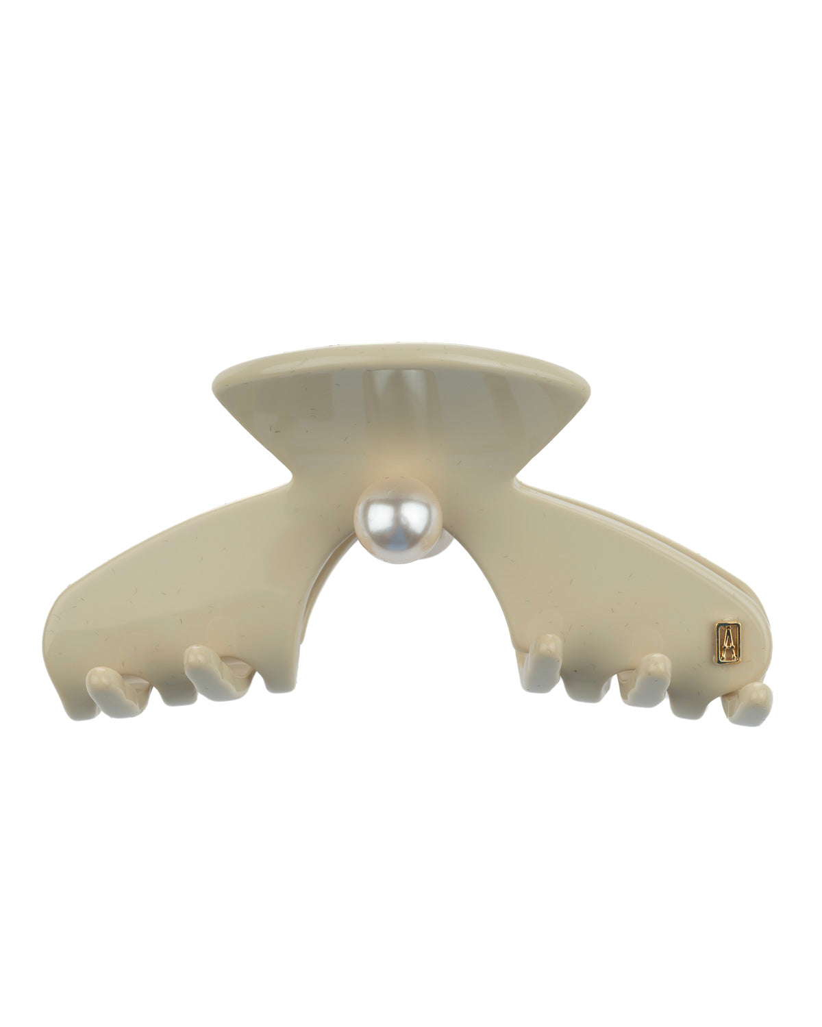 ALEXANDRE DE PARIS Pont Neuf Acetate and Pearl Hair Clip