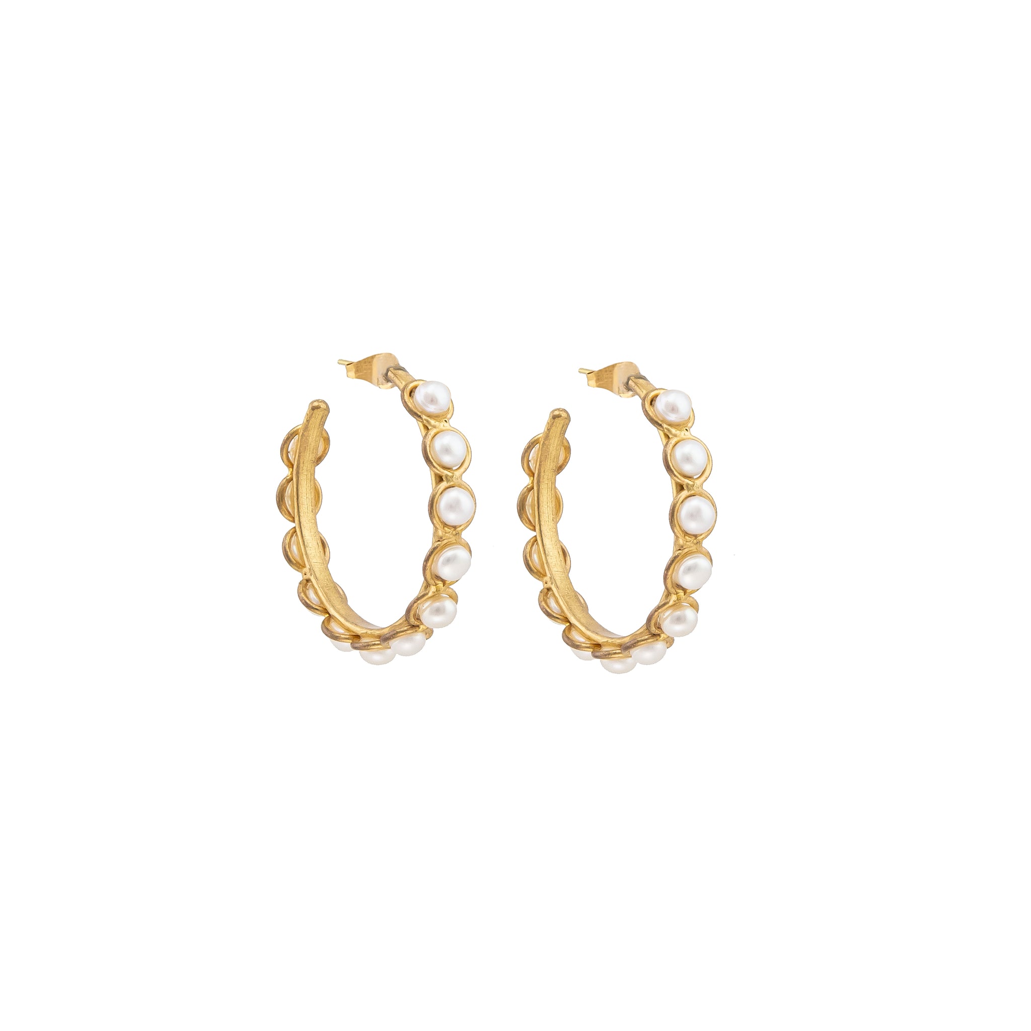 SYLVIA TOLEDANO Candies hoop earrings