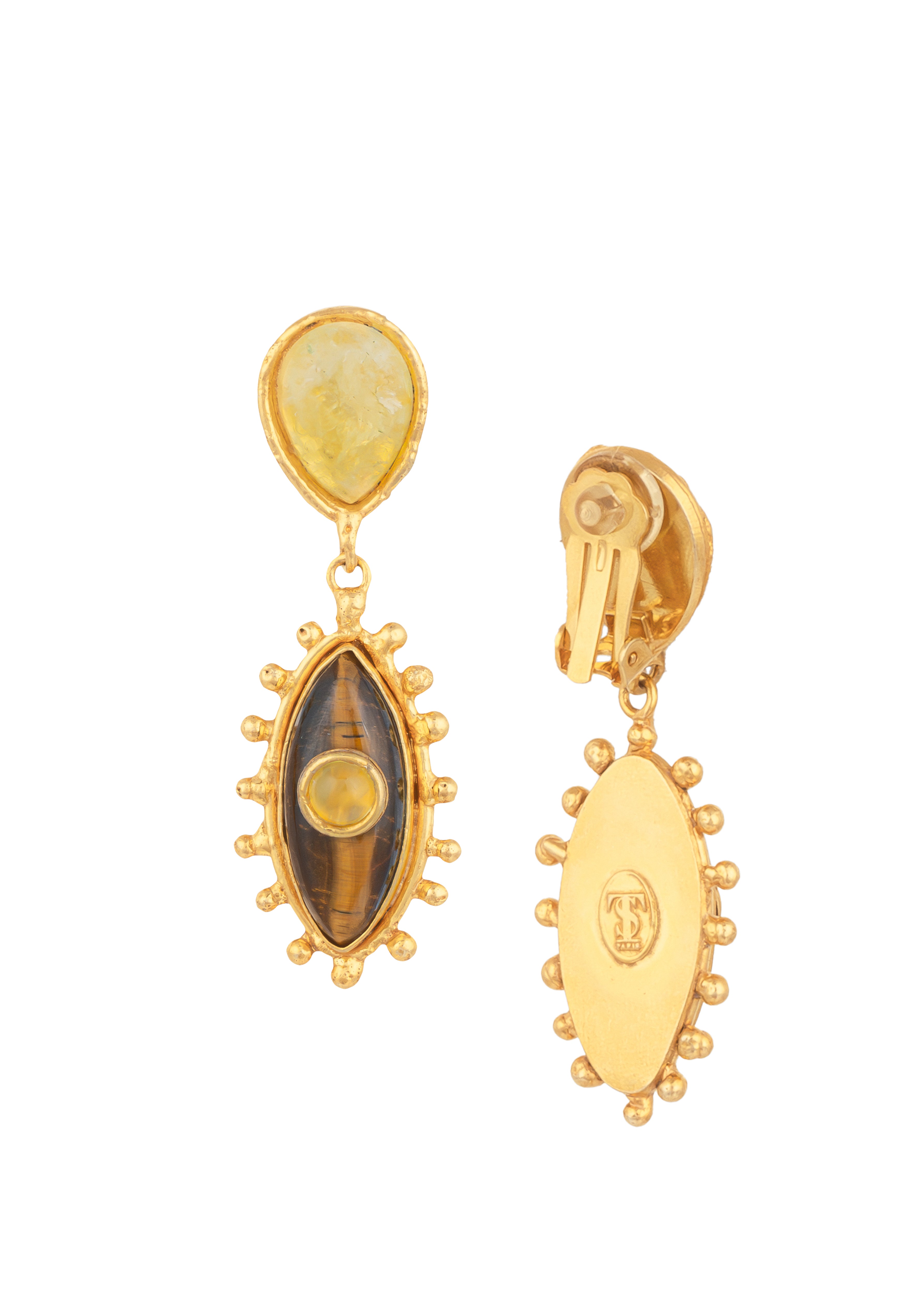 SYLVIA TOLEDANO Third Eye earrings