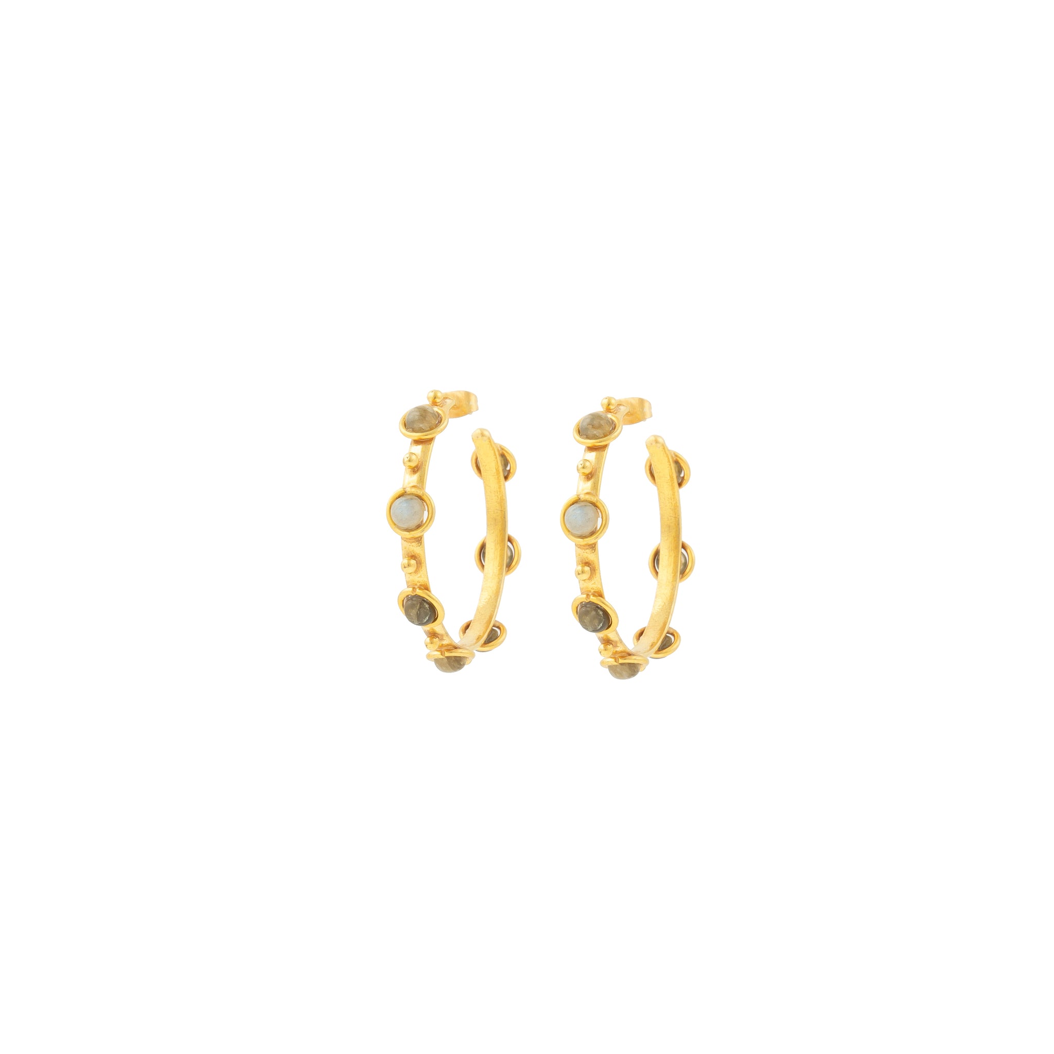 SYLVIA TOLEDANO Petite Candy hoop earrings