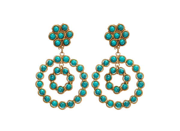 SYLVIA TOLEDANO Happy Flower earrings