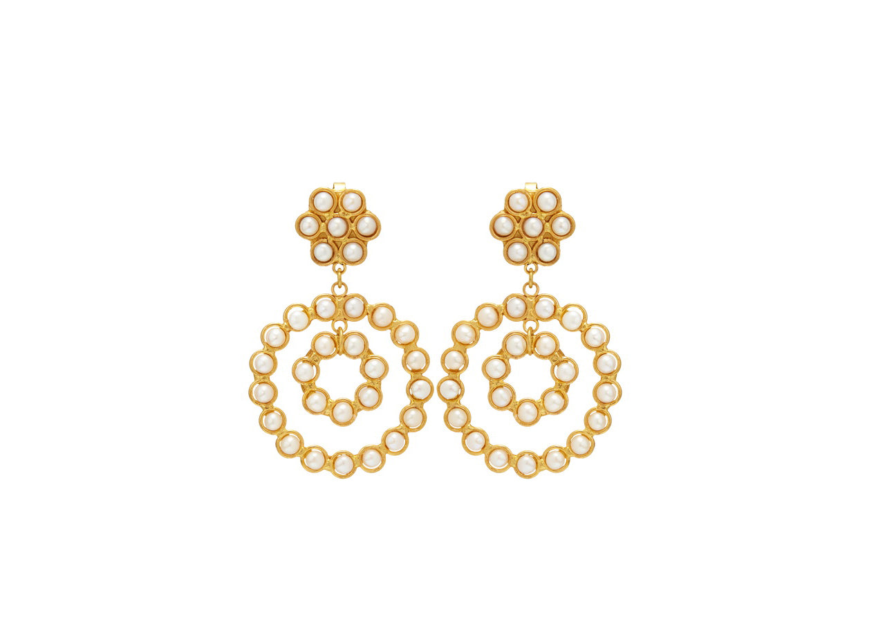 SYLVIA TOLEDANO Happy Flower earrings