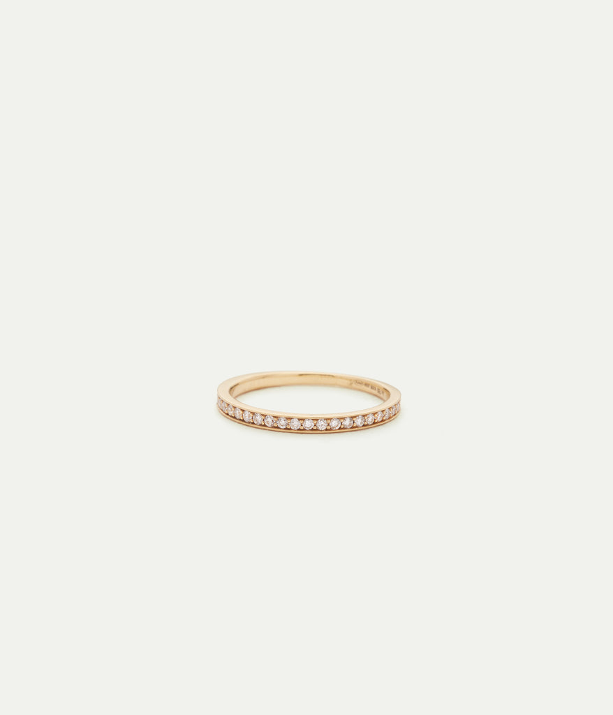 WE BY WHITE BIRD, Yellow Gold Ella Diamonds Ring
