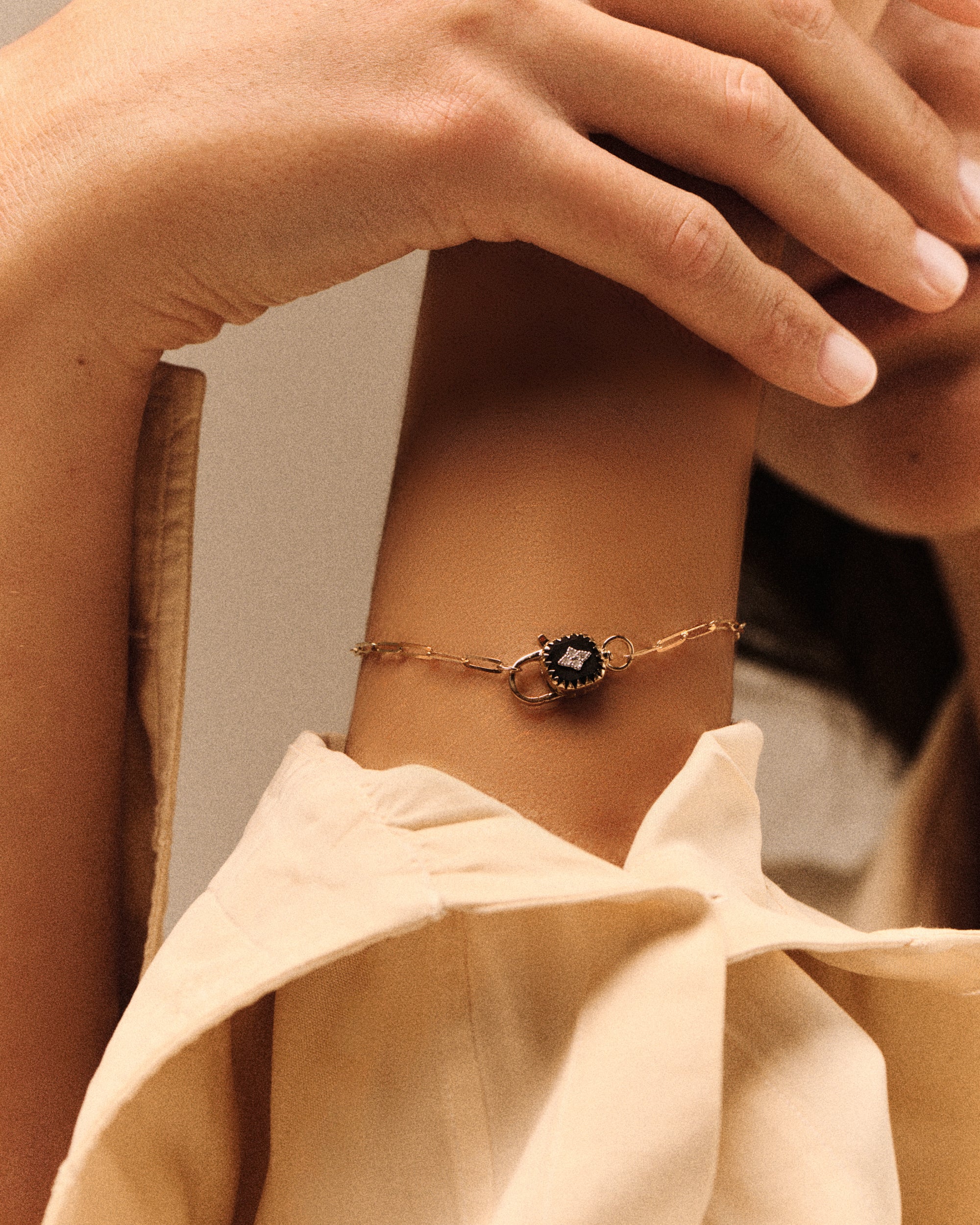 PASCALE MONVOISIN Bracelet GINGER Black