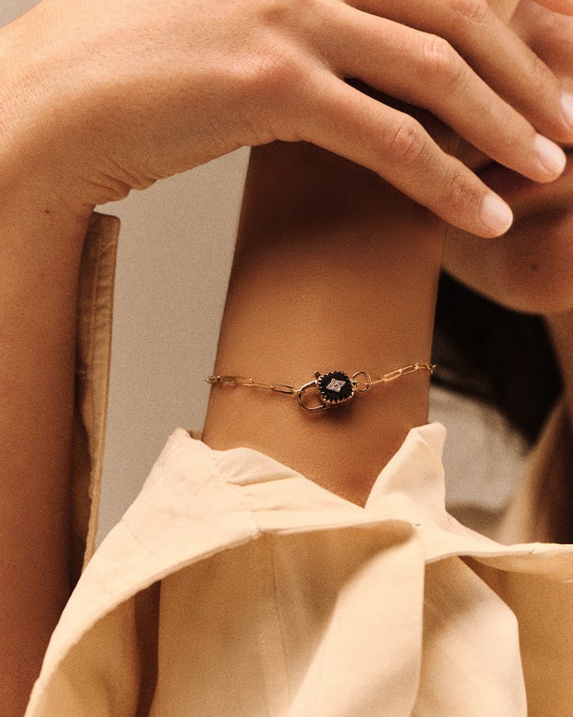 PASCALE MONVOISIN Bracelet GINGER Black